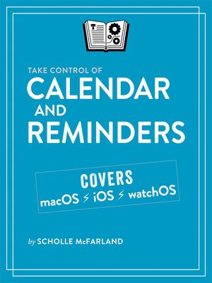 cover image of Take Control of Calendar and Reminders